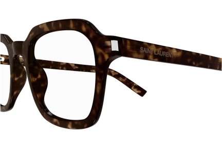 Okulary korekcyjne Saint Laurent SL715SLIMOPT 002 Kwadratowe Havana