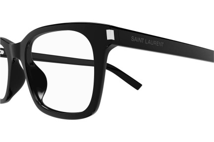 Okulary korekcyjne Saint Laurent SL718SLIM 005 Kwadratowe Czarne