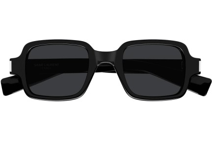 Okulary przeciwsłoneczne Saint Laurent SL720 001 Kwadratowe Czarne