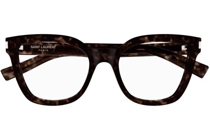 Okulary korekcyjne Saint Laurent SL748 002 Kwadratowe Havana