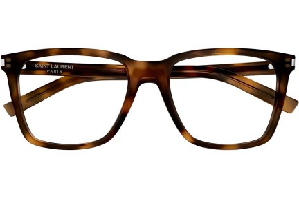 Okulary korekcyjne Saint Laurent SL717SLIM 003 Kwadratowe Havana