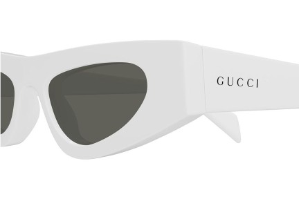 Okulary przeciwsłoneczne Gucci GG1779S 002 Kocie oczy Białe