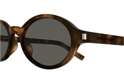 Okulary przeciwsłoneczne Saint Laurent SL751JEANNE 003 Owalne Havana