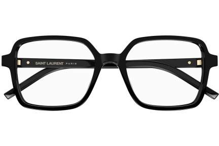 Okulary korekcyjne Saint Laurent SLM139 001 Kwadratowe Czarne