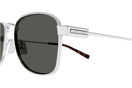 Okulary przeciwsłoneczne Saint Laurent SL741 002 Kwadratowe Srebrne