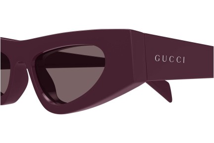 Okulary przeciwsłoneczne Gucci GG1779S 008 Kocie oczy Fioletowe