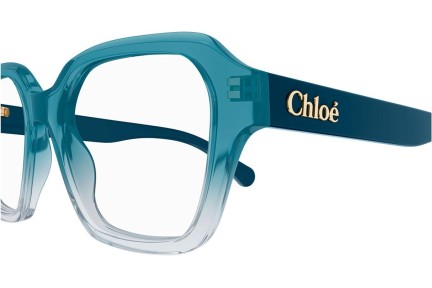 Okulary korekcyjne Chloe CH0272O 004 Kwadratowe Niebieskie