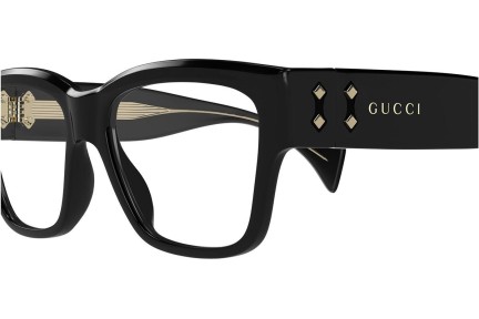 Okulary korekcyjne Gucci GG1705O 001 Kwadratowe Czarne