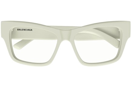 Okulary korekcyjne Balenciaga BB0378O 004 Kwadratowe Beżowe