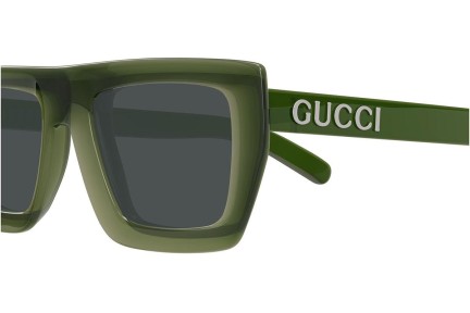 Okulary przeciwsłoneczne Gucci GG1723S 004 Kwadratowe Zielone