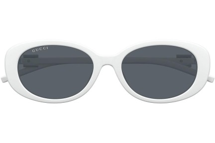 Okulary przeciwsłoneczne Gucci GG1684SA 006 Owalne Białe