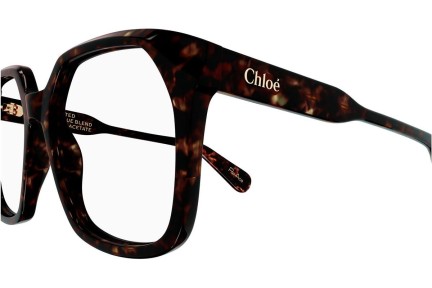 Okulary korekcyjne Chloe CH0263O 002 Kwadratowe Havana