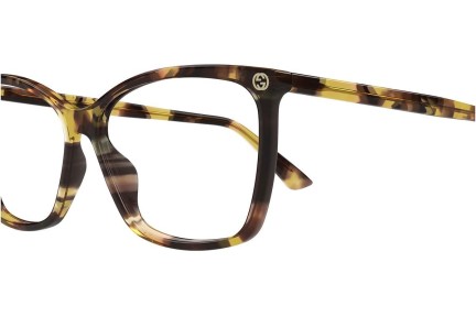 Okulary korekcyjne Gucci GG0025O 016 Kocie oczy Havana