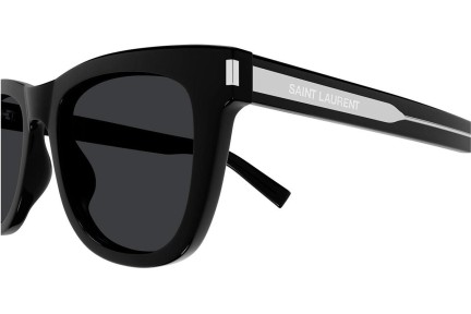 Okulary przeciwsłoneczne Saint Laurent SL712 001 Kwadratowe Czarne