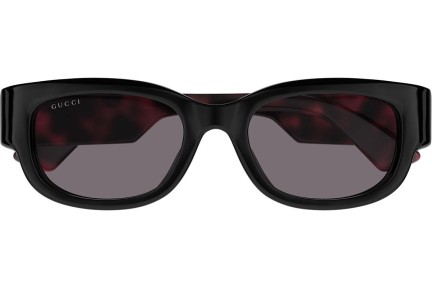 Okulary przeciwsłoneczne Gucci GG1667SK 003 Kwadratowe Czarne