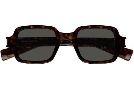 Okulary przeciwsłoneczne Saint Laurent SL720 002 Kwadratowe Havana