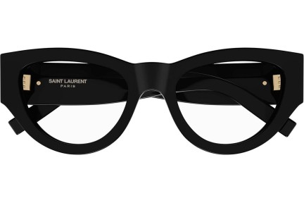 Okulary korekcyjne Saint Laurent SLM94OPT 001 Kocie oczy Czarne