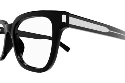 Okulary korekcyjne Saint Laurent SL711OPT 001 Kwadratowe Czarne