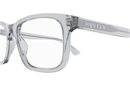 Okulary korekcyjne Alexander McQueen AM0486O 009 Kwadratowe Szare