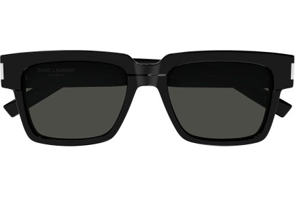 Okulary przeciwsłoneczne Saint Laurent SL732VADIM 002 Kwadratowe Czarne