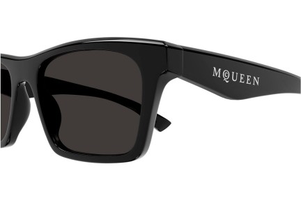 Okulary przeciwsłoneczne Alexander McQueen AM0472S 001 Kwadratowe Czarne