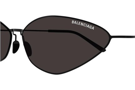 Okulary przeciwsłoneczne Balenciaga BB0350S 001 Nieregularny Czarne