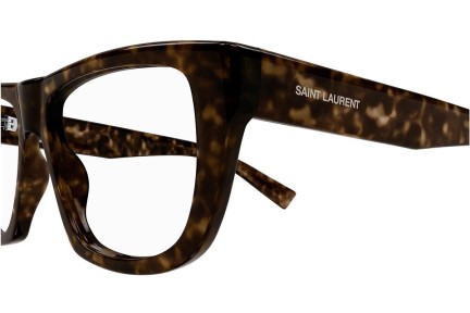 Okulary korekcyjne Saint Laurent SL714 002 Kwadratowe Havana