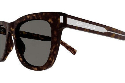 Okulary przeciwsłoneczne Saint Laurent SL712 002 Kwadratowe Havana