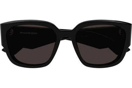 Okulary przeciwsłoneczne Alexander McQueen AM0468S 001 Kwadratowe Czarne