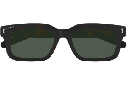 Okulary przeciwsłoneczne Gucci GG1711S 002 Kwadratowe Havana