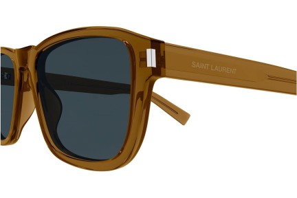 Okulary przeciwsłoneczne Saint Laurent SL710 004 Kwadratowe Brązowe