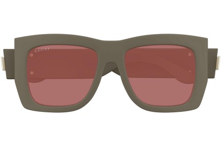 Okulary przeciwsłoneczne Gucci GG1688S 004 Kwadratowe Szare