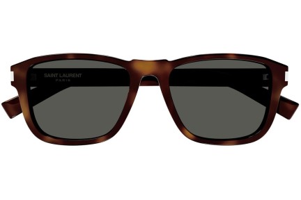 Okulary przeciwsłoneczne Saint Laurent SL710 003 Kwadratowe Havana