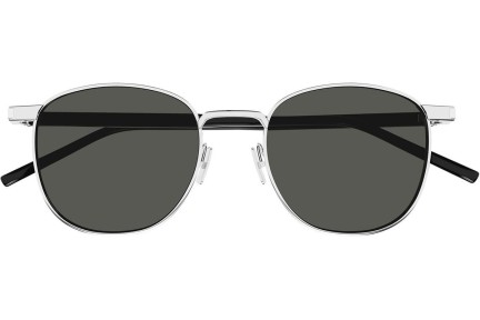 Okulary przeciwsłoneczne Saint Laurent SL747 007 Kwadratowe Srebrne