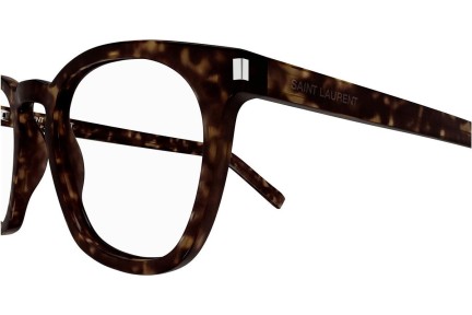 Okulary korekcyjne Saint Laurent SL28OPT 007 Okrągłe Havana