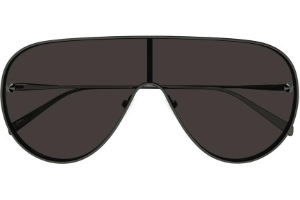 Okulary przeciwsłoneczne Alexander McQueen AM0481S 001 Pojedyncze | Shield Szare