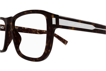 Okulary korekcyjne Saint Laurent SL710OPT 002 Kwadratowe Havana