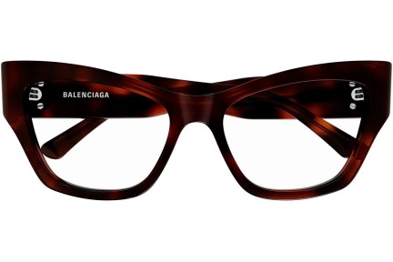 Okulary korekcyjne Balenciaga BB0362O 004 Kwadratowe Havana