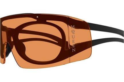 Okulary przeciwsłoneczne Alexander McQueen AM0489S 003 Nieregularny Czarne