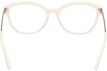 Okulary korekcyjne Guess GU50171 021 Kocie oczy Białe