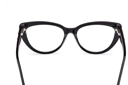 Okulary korekcyjne Guess GU50175 001 Kocie oczy Czarne