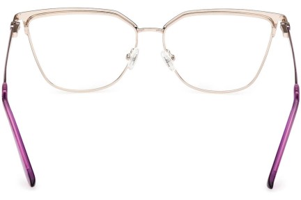 Okulary korekcyjne Guess GU50148 083 Prostokątne Złote