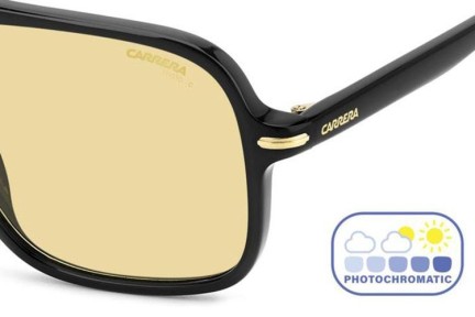 Okulary przeciwsłoneczne Carrera CARRERA350/S 71C/UK Kwadratowe Czarne