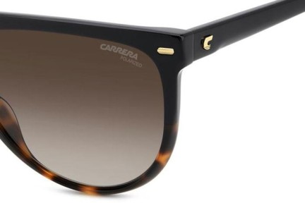 Okulary przeciwsłoneczne Carrera CARRERA3055/S W4A/LA Polarized Flat Top Czarne