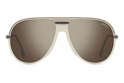 Okulary przeciwsłoneczne Carrera CSPORT06/S SZJ/T4 Pilotki (Aviator) Białe