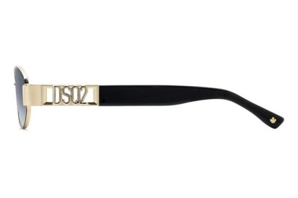 Okulary przeciwsłoneczne Dsquared2 D20155/S 0NZ/08 Owalne Złote