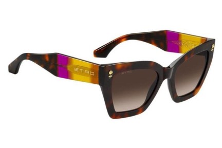 Okulary przeciwsłoneczne Etro ETRO0090/S 086/HA Kocie oczy Havana