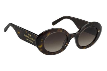 Okulary przeciwsłoneczne Marc Jacobs MARC799/S AIO/HA Okrągłe Havana