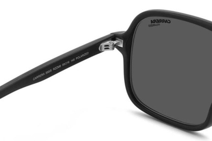 Okulary przeciwsłoneczne Carrera CARRERA350/S RZZ/M9 Polarized Kwadratowe Czarne