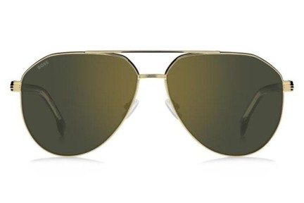 Okulary przeciwsłoneczne BOSS BOSS1747/S J5G/CW Pilotki (Aviator) Złote